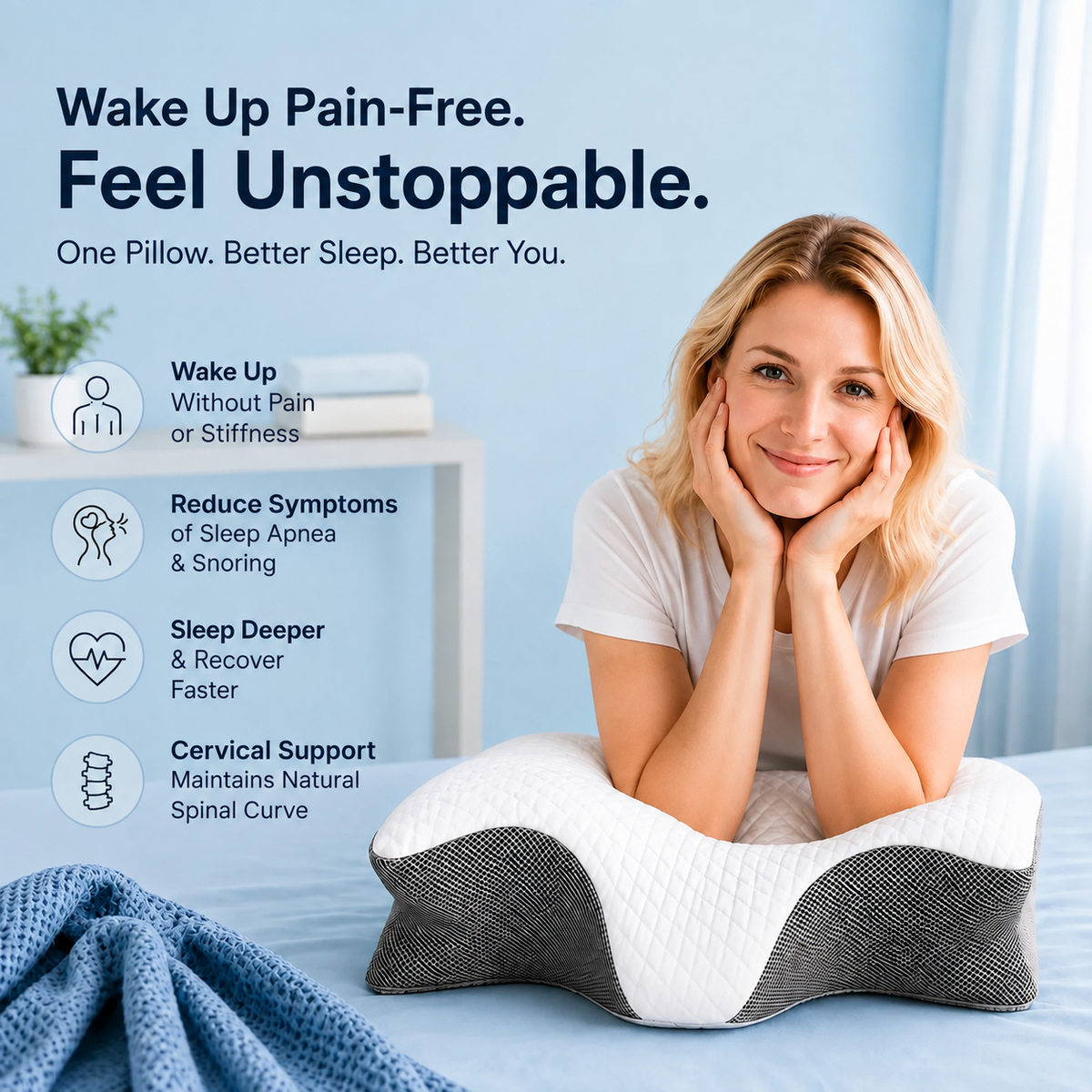 Soma | Orthopedic Memory Foam Pillow