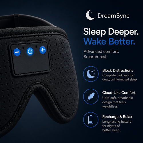 DreamSync | Smart Bluetooth Sleep Mask